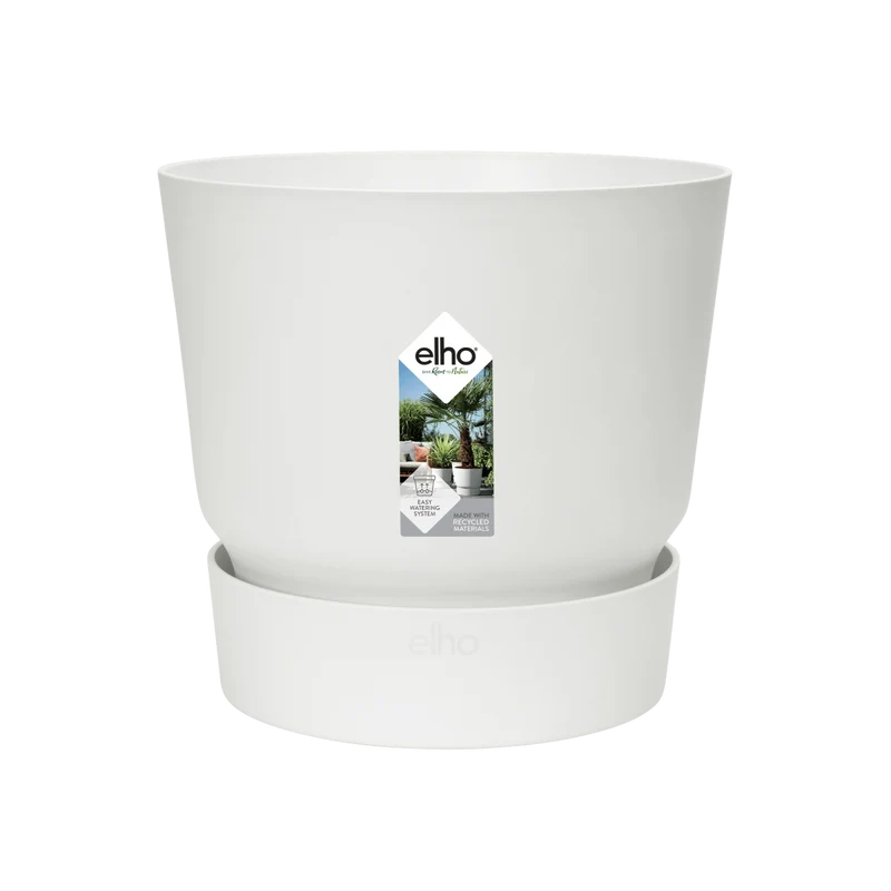 Topf elho Greenville Round weiß - D30 x H28