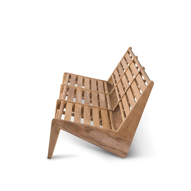 Outdoor Loungesofa Kangaroo 3-Sitzer Teakholz - Detjer