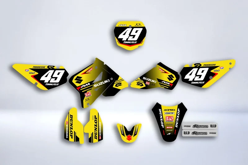 Kit déco SUZUKI RM 85 2001-2026 - ZYNTRIX