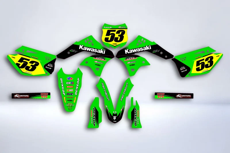 Kit déco KAWASAKI KXF 450 2006-2008 - TERRAX