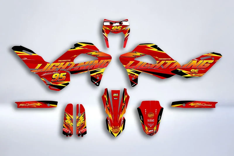 Kit Déco HUSQVARNA 610 SM / 630 SMR 2005-2010 - LIGHTNING
