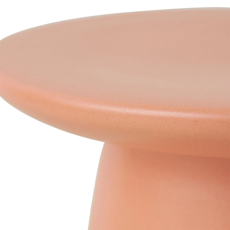 Beistelltisch Earthenware M Keramik Peach (40x40x43 cm) - HKliving