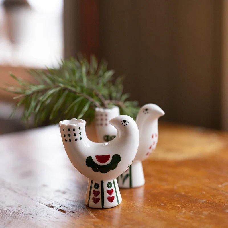 Donya Blumenvase klein Vogelform Ostern - Wikholmform