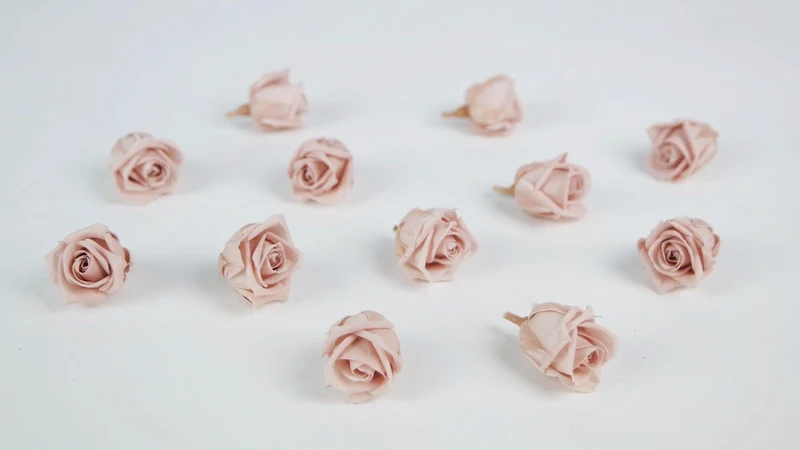 Stabilisierte Rosen Kiara 2 cm - 12 Stück - Antique pink