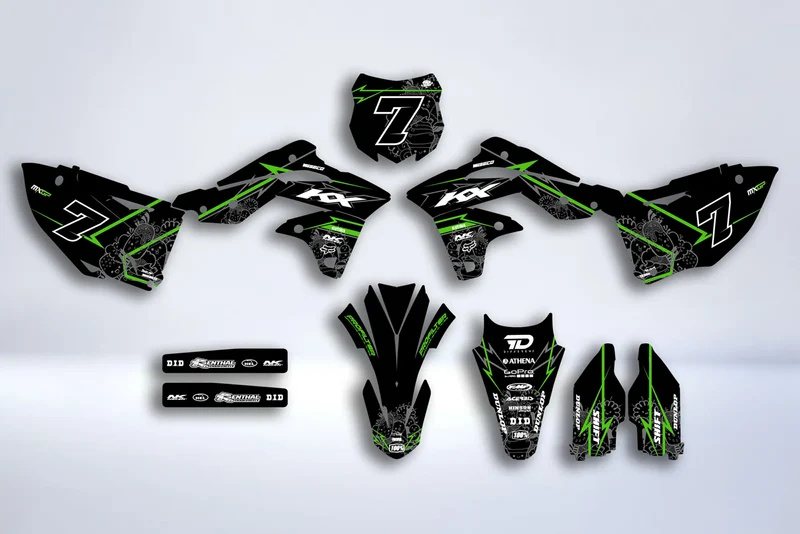 Kit déco KAWASAKI KXF 250 2013-2016 - VORTREX