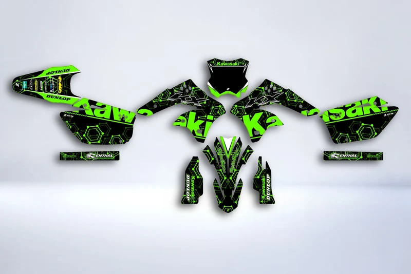 Kit déco KAWASAKI KXF 450 2006-2008 - VORXEN