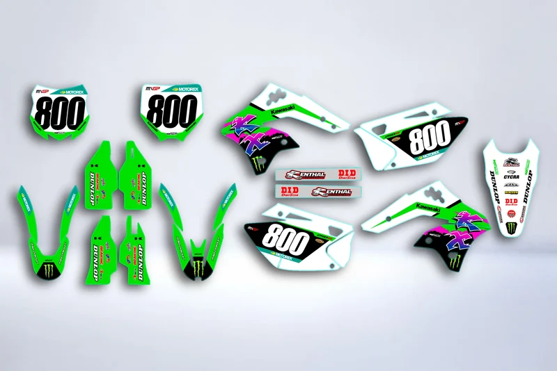 Kit déco KAWASAKI KXF 450 2006-2008 - FENRIX