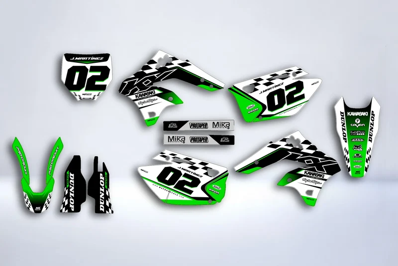 Kit déco KAWASAKI KXF 450 2006-2008 - TORQON