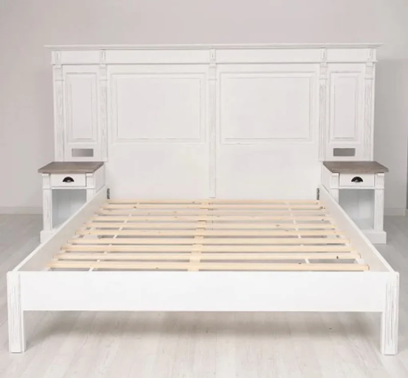 Casa Padrino Nachttisch im Landhausstil, 280 x 13 x 40 cm