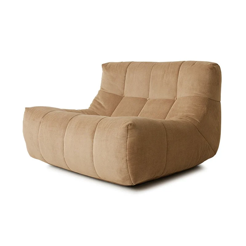 HKliving Lazy Lounge Chair – Loungesessel ohne Gestell, 6 Bezüge
