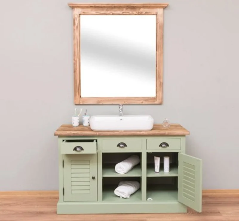 Casa Padrino Möbel Set im Landhausstil, 120 x 51 x 75 cm
