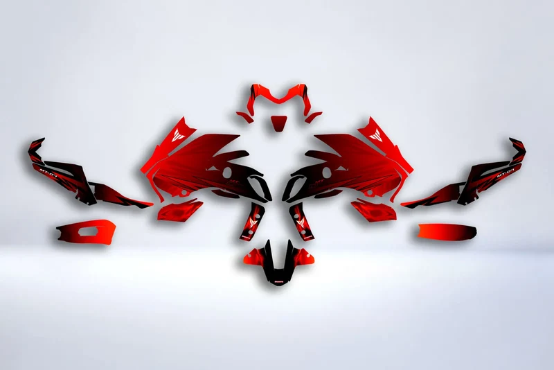 Kit Déco Yamaha MT 07 2018-2020 - RED