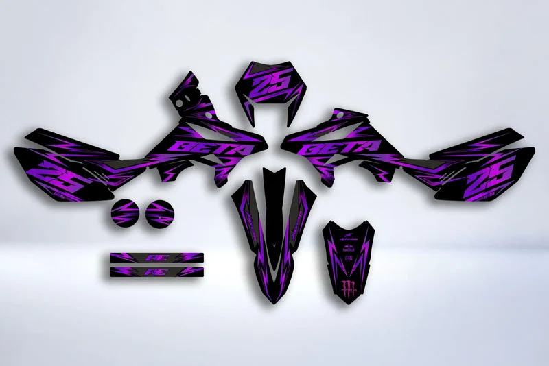 Kit Déco BETA 50 RR 2011-2020 - GRADIENT PURPLE