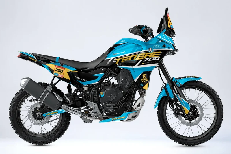 Kit Déco YAMAHA 700 TENERE - TURQUOISE