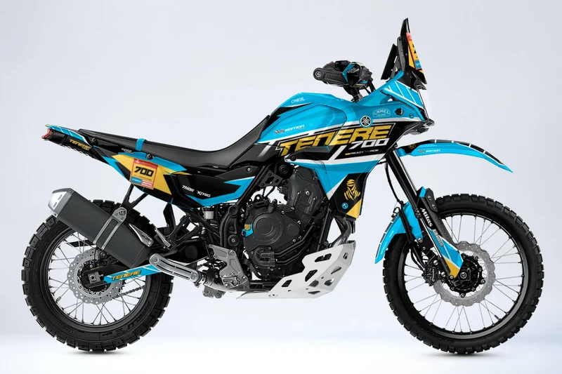 Kit Déco YAMAHA 700 TENERE - TURQUOISE