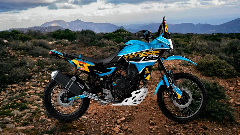 Kit Déco YAMAHA 700 TENERE - TURQUOISE
