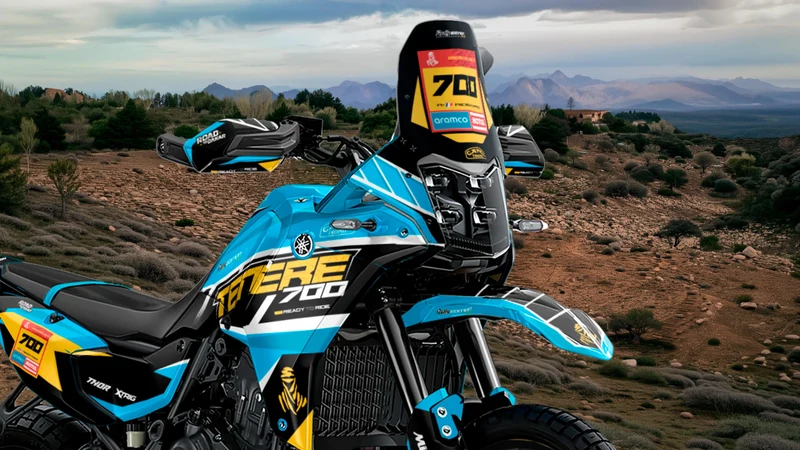 Kit Déco YAMAHA 700 TENERE - TURQUOISE
