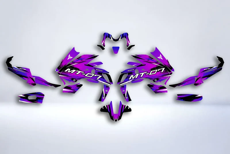 Kit Déco Yamaha MT 07 2018-2020 - PURPLE
