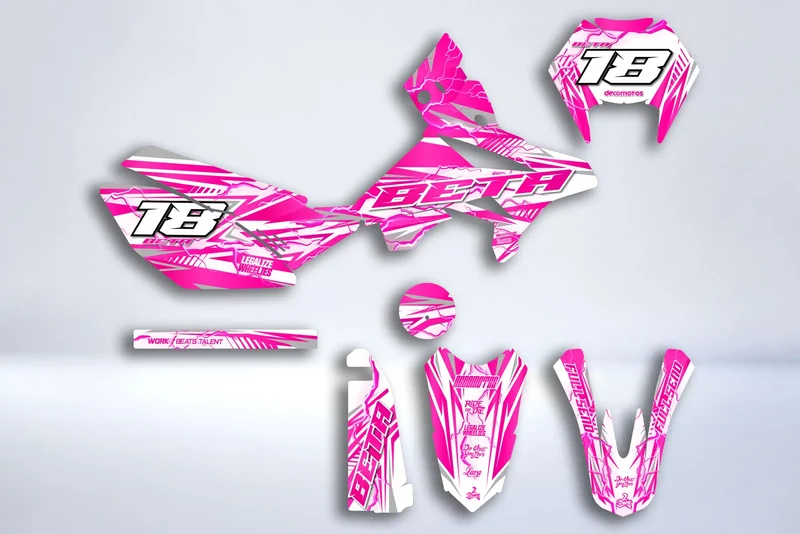 Kit Déco Beta 50 RR 2011-2020 - PINKLASH