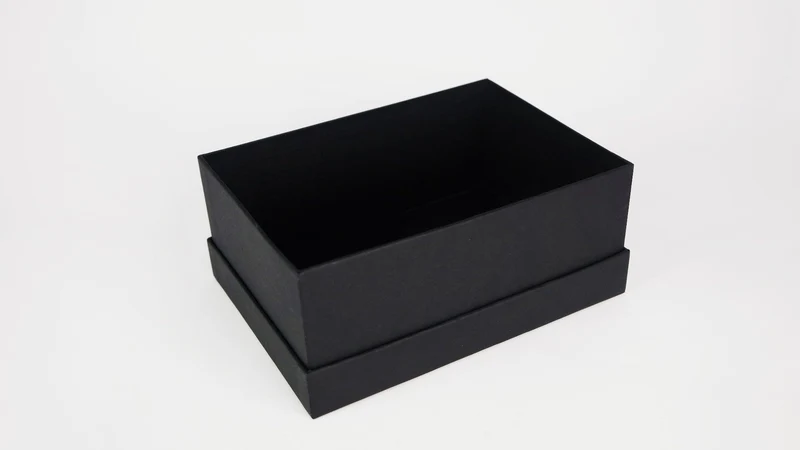 Rechteckige Box L - Mattschwarz