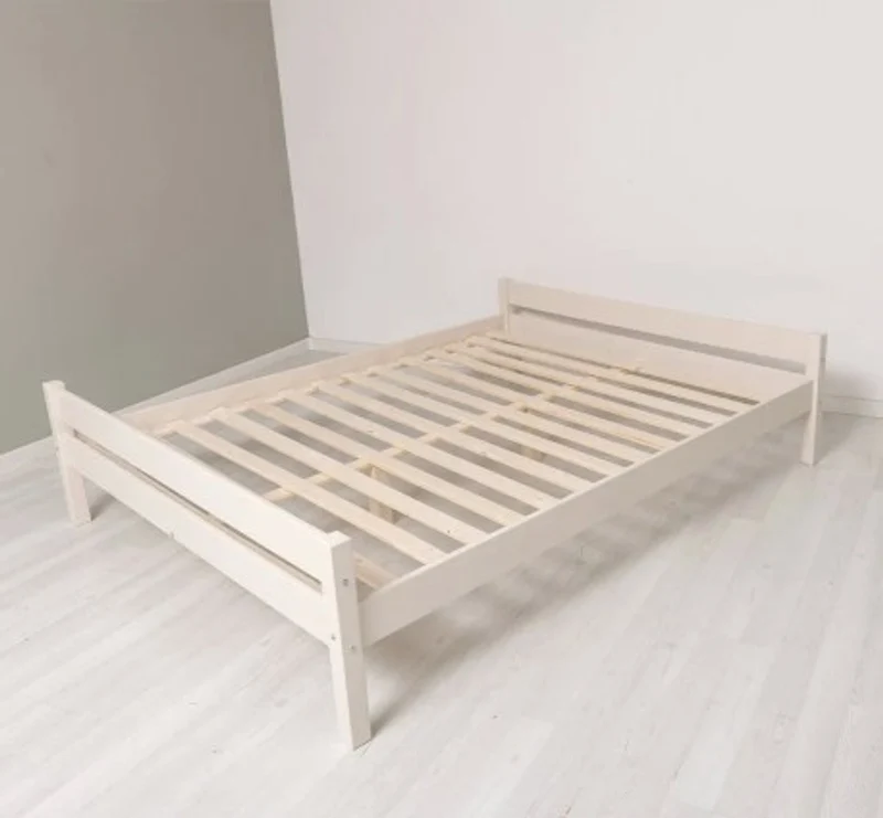 Casa Padrino Bett im Landhausstil, 200 x 140 x 50 cm