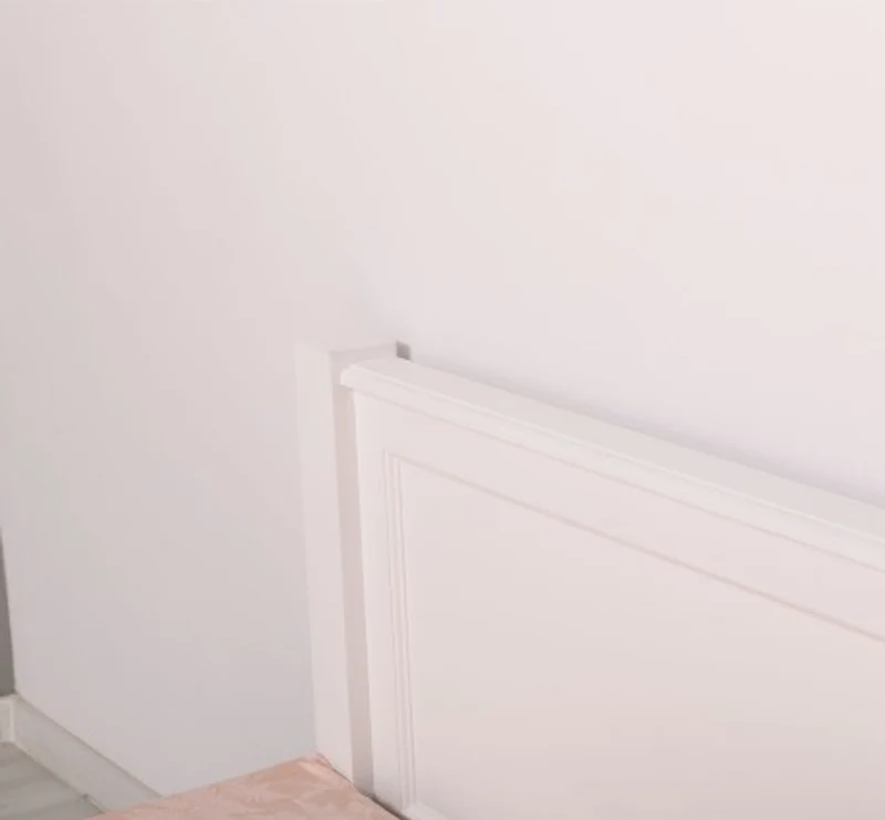 Casa Padrino Bett im Landhausstil, 140 x 200 x 82 cm