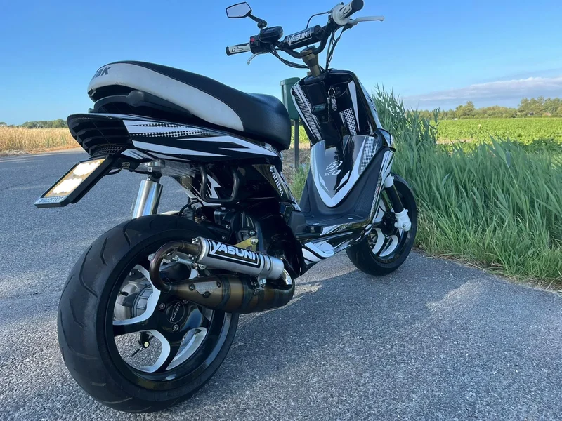 Kit Déco MBK Booster BCD 2008 - BLACK AND WHITE