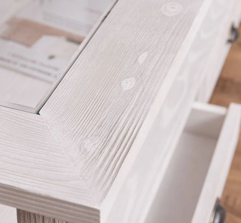Casa Padrino Couchtisch im Landhausstil, 120 x 65 x 48 cm