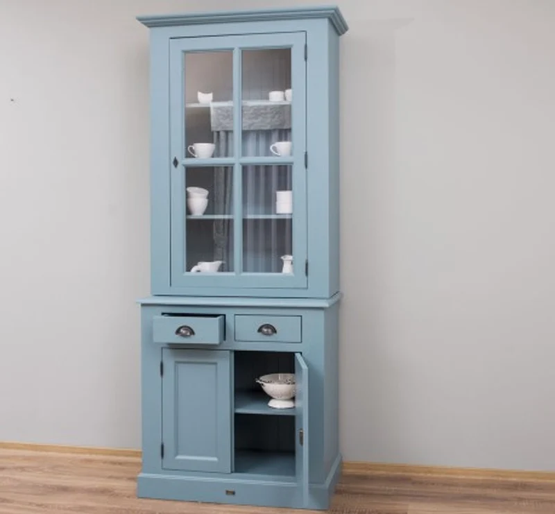 Casa Padrino Sideboard im Landhausstil mit 2 Türen, 96 x 47 x 225 cm