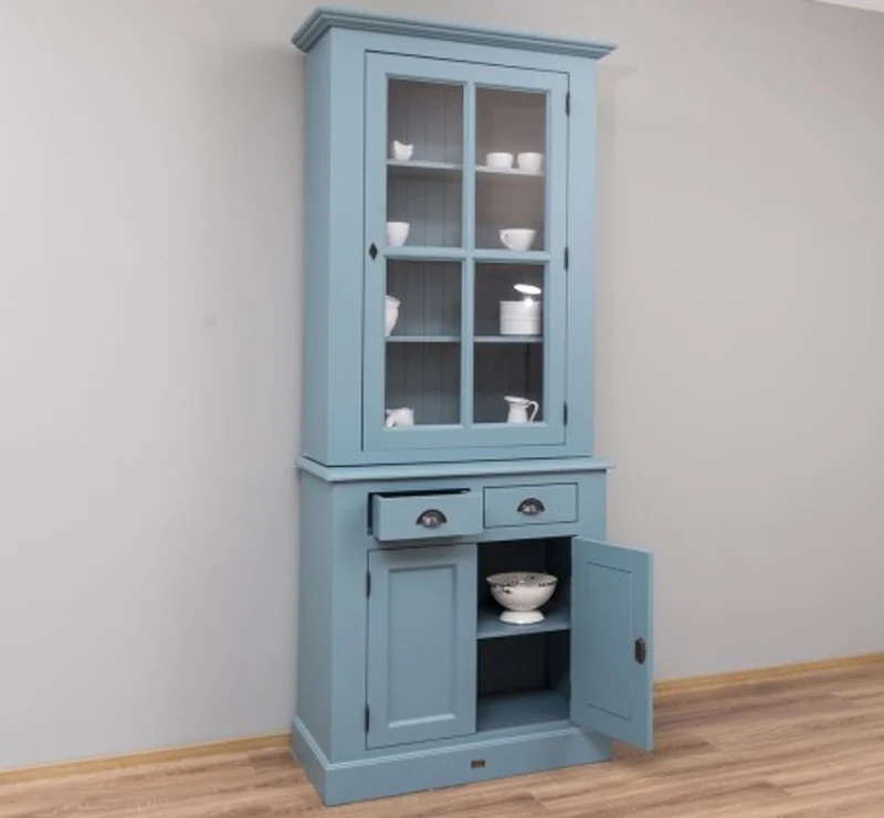 Casa Padrino Sideboard im Landhausstil mit 2 Türen, 96 x 47 x 225 cm