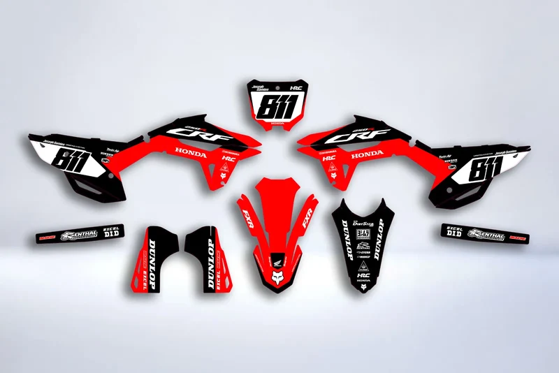 Kit déco Honda CRF 250 2022-2024 & CRF 450 2021-2024 - MUDSLR