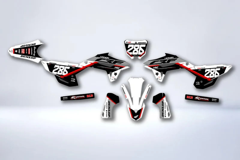 Kit déco Honda CRF 250 2022-2024 & CRF 450 2021-2024 - TROVAX