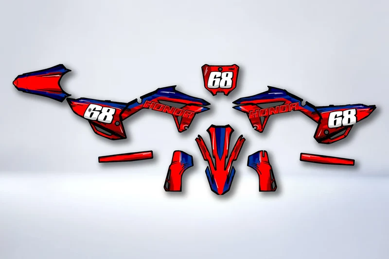 Kit déco Honda CRF 250 2022-2024 & CRF 450 2021-2024 - FURION