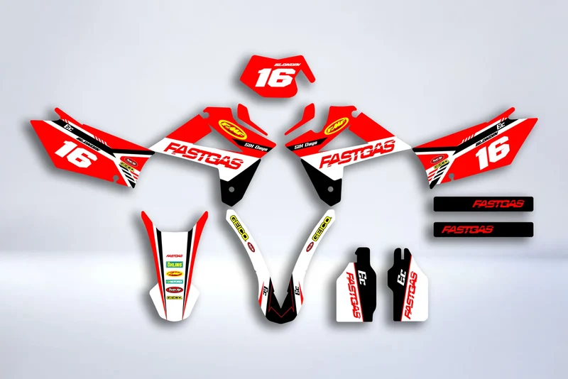 Kit Déco GAS GAS EC 2007-2009 - SHREDD