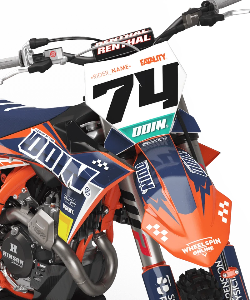 Kit Déco KTM EXC EXC-F SX SX-F 2023-2025 - Odin V2