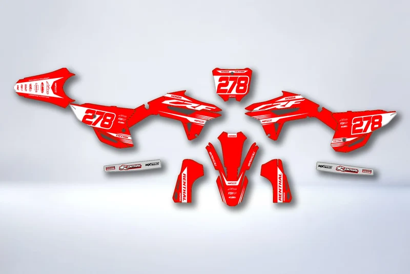 Kit déco Honda CRF 250 2022-2024 & CRF 450 2021-2024 - BLAZORX
