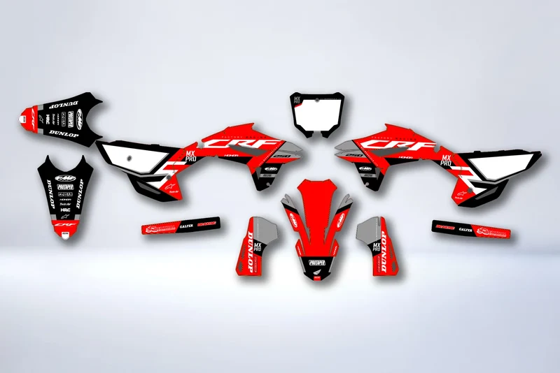 Kit déco Honda CRF 250 2022-2024 & CRF 450 2021-2024 - ZYPHON