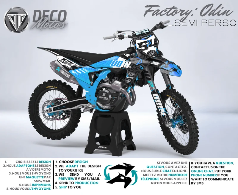 Kit Déco KTM EXC EXC-F SX SX-F 2023-2025 - Odin