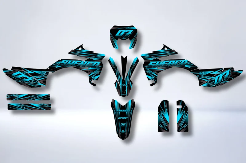 Kit Déco Sherco SE-R SM-R 50cc 2013-2026 - ELISA