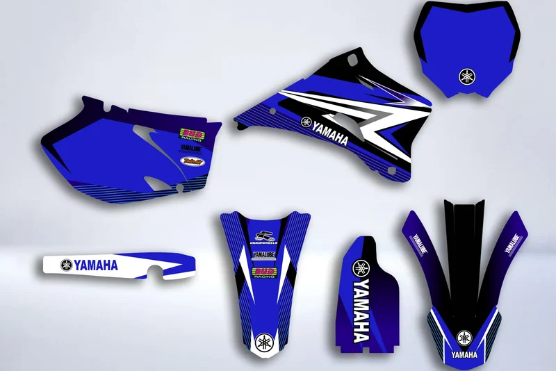 Kit Déco YAMAHA YZF 250-450 2006-2009 - BLUE