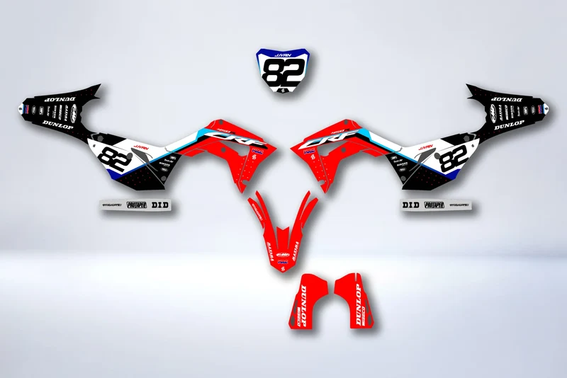 Kit déco HONDA CRF 450 2017-2020 CRF 250 2018-2021 - GRIPTOR