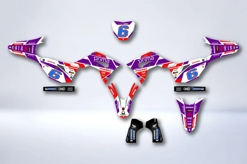 Kit déco HONDA CRF 450 2017-2020 CRF 250 2018-2021 - FLYXON