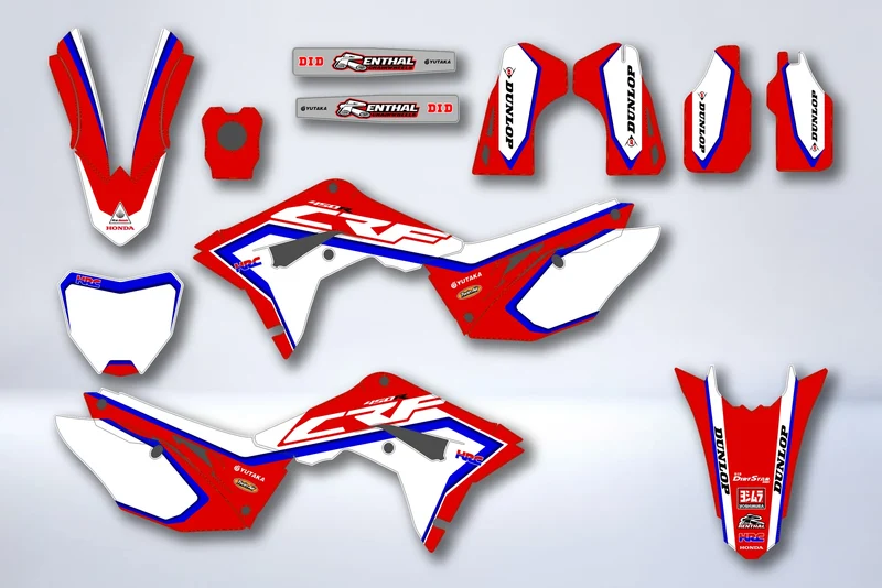 Kit déco HONDA CRF 450 2017-2020 CRF 250 2018-2021 - THRUX