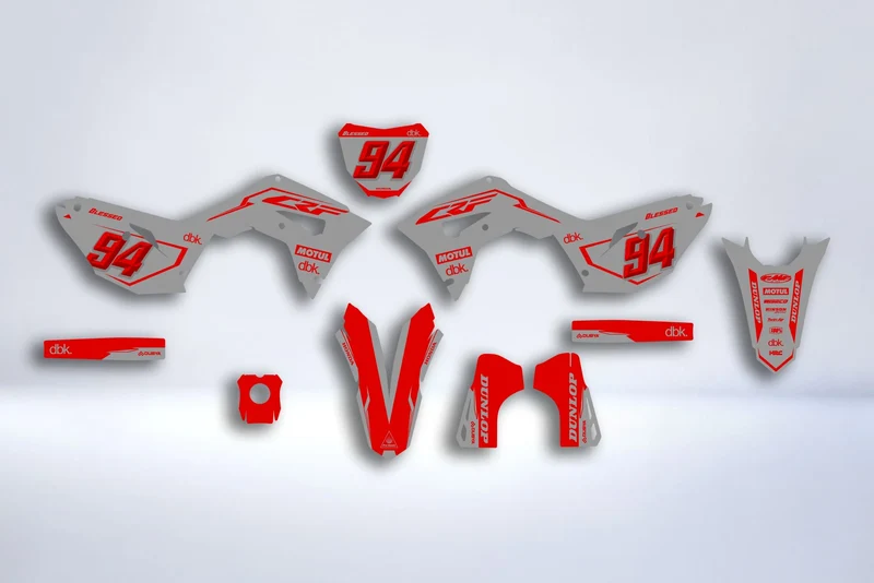 Kit déco HONDA CRF 450 2017-2020 CRF 250 2018-2021 - KRYPTIX