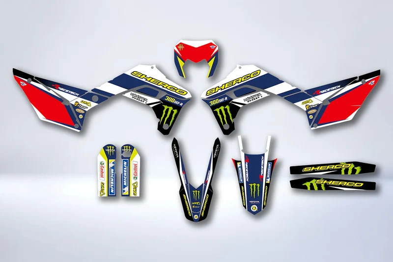 Kit déco Sherco SE SEF 2017-2024 - MONSTER