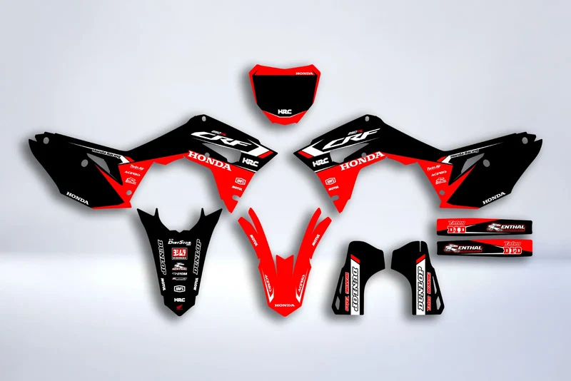 Kit déco HONDA CRF 450 2017-2020 CRF 250 2018-2021 - PYRANX