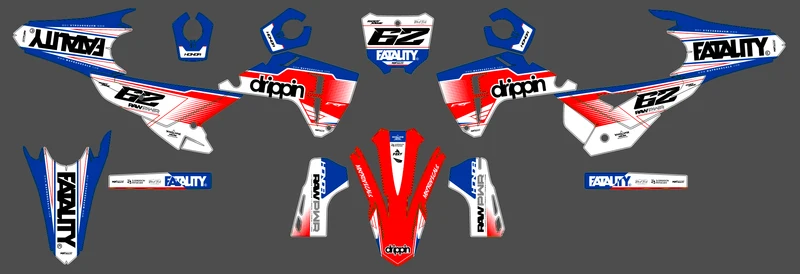 Kit déco HONDA CRF 250 & CRF 450 2025-2026 - ZYNDRAX