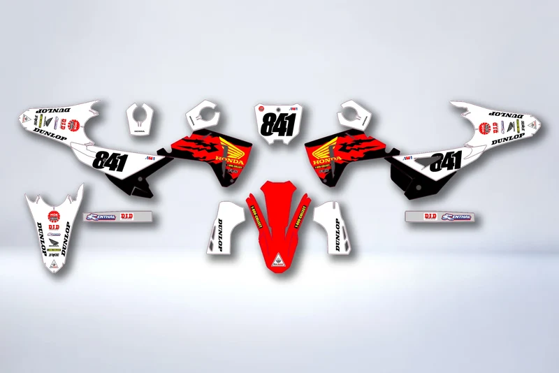 Kit déco HONDA CRF 250 & CRF 450 2025-2026 - PYRAXIS