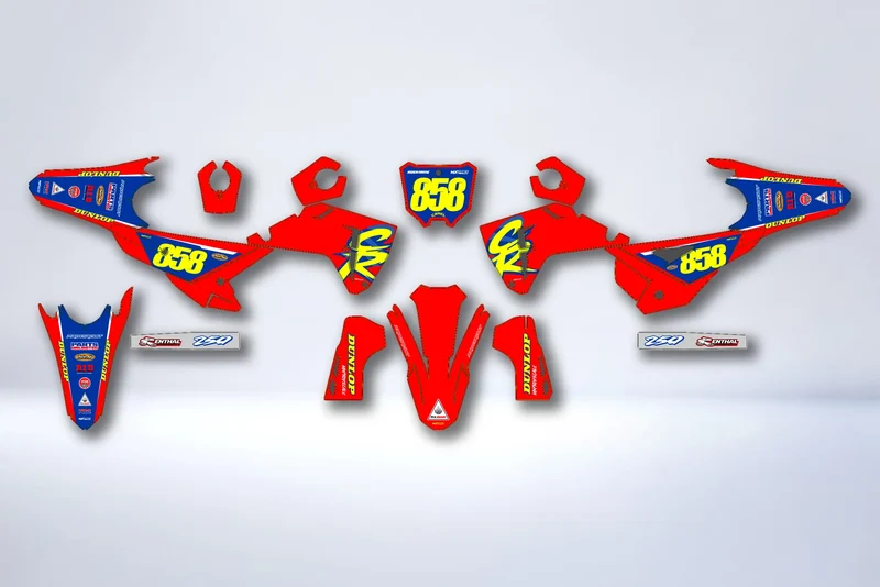 Kit déco HONDA CRF 250 & CRF 450 2025-2026 - ZYNTRIX