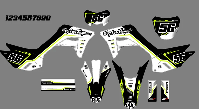 Kit déco HONDA CRF 110 2019-2024 - GRAVIX